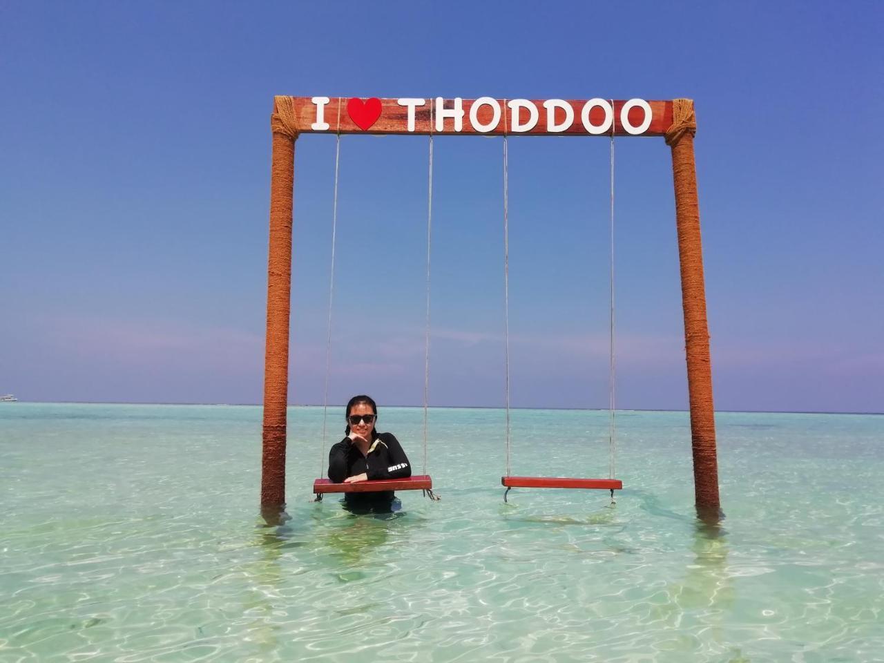 Hotel Aqua Oasis Thoddoo Exterior foto